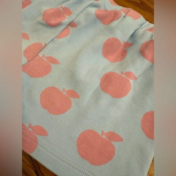 The Beaufort Bonnet Company TBBC Apple Print Shipley Shorts Size 4T - Picture 6 of 7